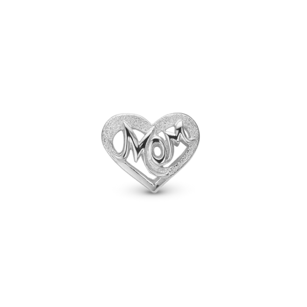 Christina berlock mammahjärta Silver 4 mm Modell 623-S137