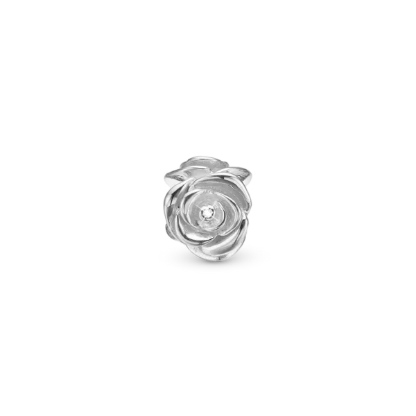 Christina berlockrosa Silver med topassten 4 mm Modell 623-S136