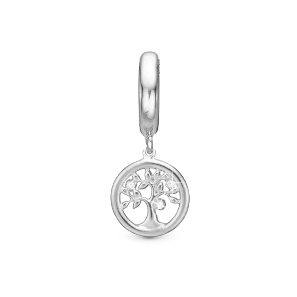 Christina charm tree of life Silver Med 3 äkta Topaz stenar 6 mm Modell 610-S78