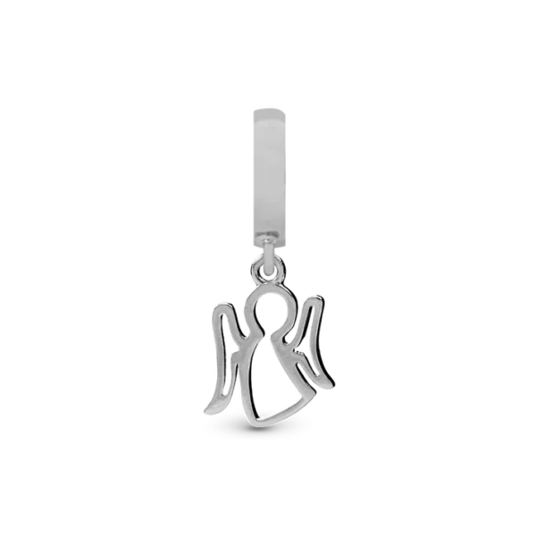 Christina berlocksängel i silver 6 mm