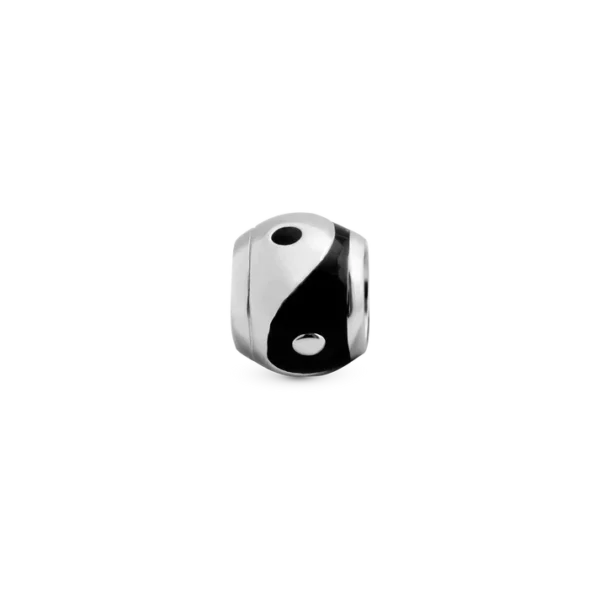 Christina Charm Ying & Yang Silver. 6 mm