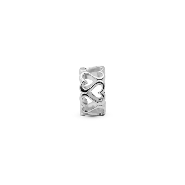 Christina berlock Multi Heart Silver Tuber - 6 mm