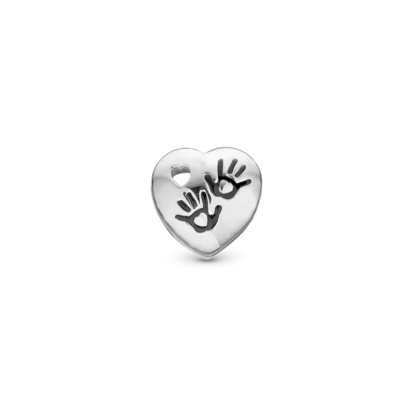 Christina berlockhjärta i Silver - Minnen - 6 mm, 630-S215