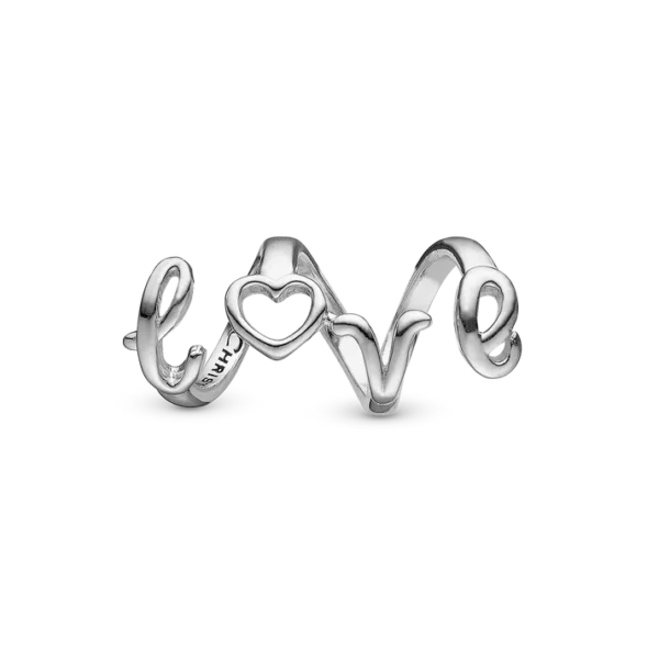 Christina berlock Silver LOVE - 6 mm Modell 630-S195