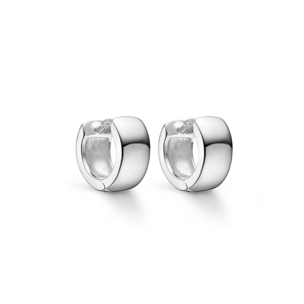 Bågar i silver 5 x 10 mm.