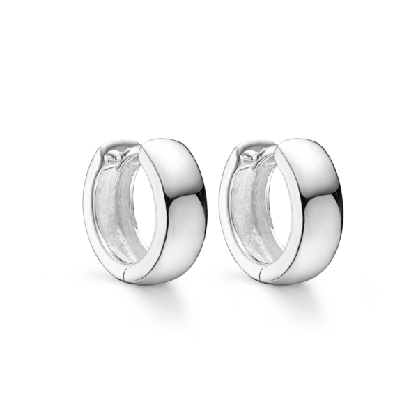 Bågar i silver 5 x 13 mm.