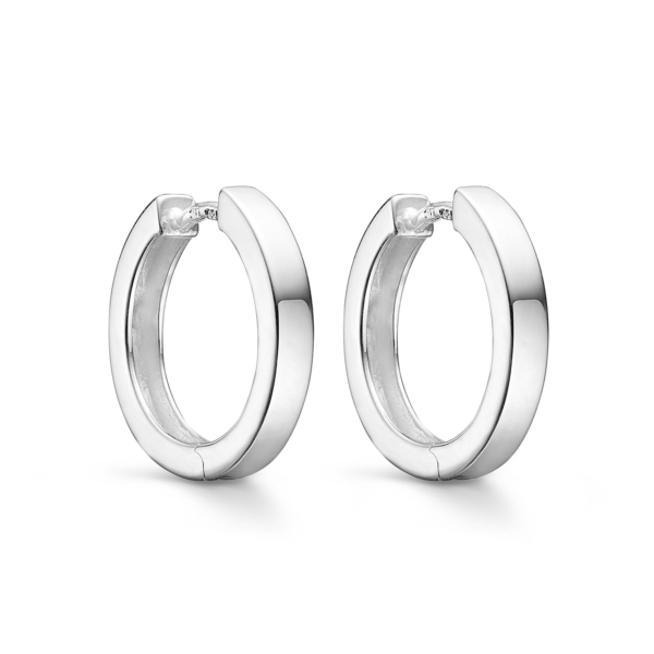 Bågar i silver 3 x 18 mm.