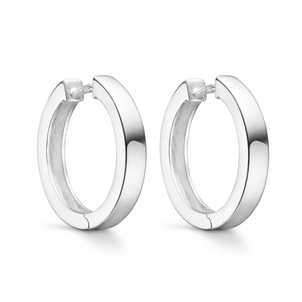Bågar i silver 3 x 20 mm.