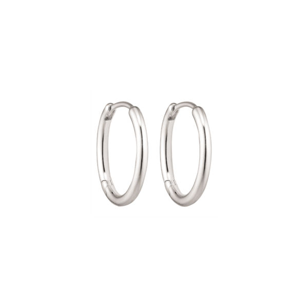 Dammring Hoops i silver 1,6 x 16 mm.