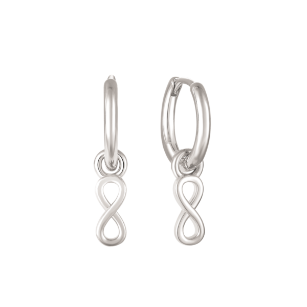 Infinity-bågar i silver