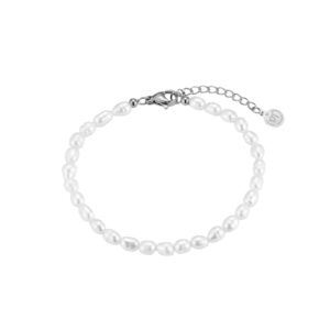 perlearmbånd med ferskvandsperler