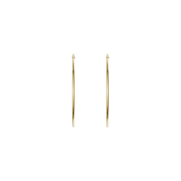 14 karat guld creoler