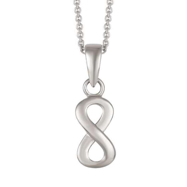 Infinity Silver halsband evighetstecken