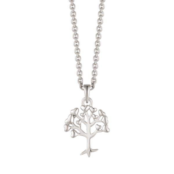 livets träd Silverhalsband