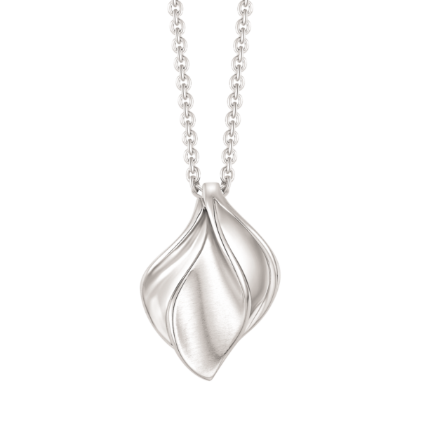 Silverhalsband matt öga på toppen av glänsande