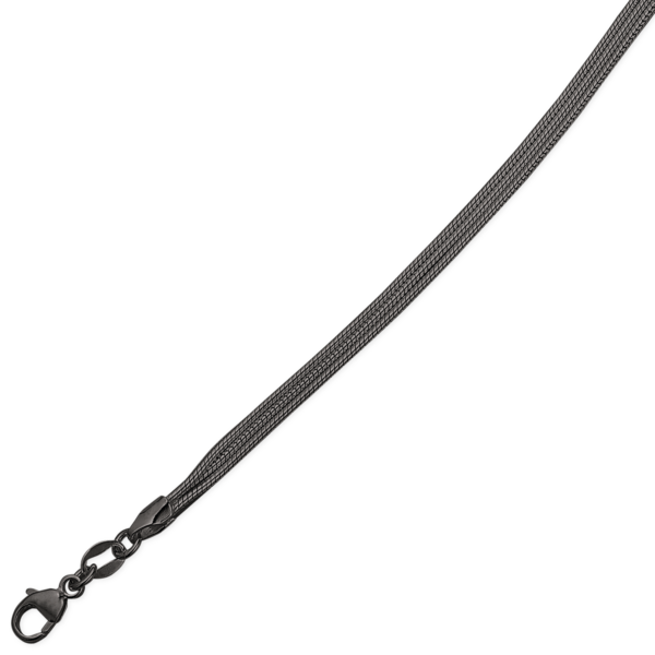 Silverhalsband oxiderat 3 ormkedjor Kedjan är oxiderat silver i längd 42 cm.