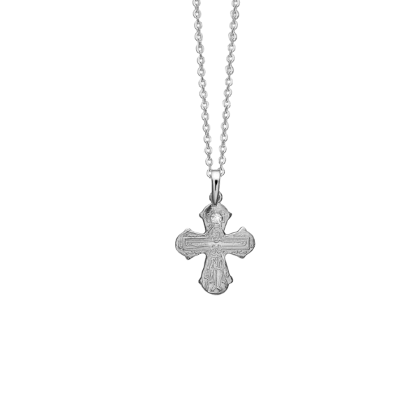 Aagaard Diamond Daymark-kors i silver - 45 cm