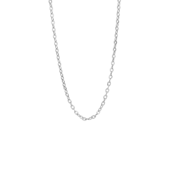 Aagaard Halsband i sterling silver, ankare med blank yta, modell 2143030-45