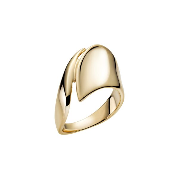 Guldring slät 8 karat