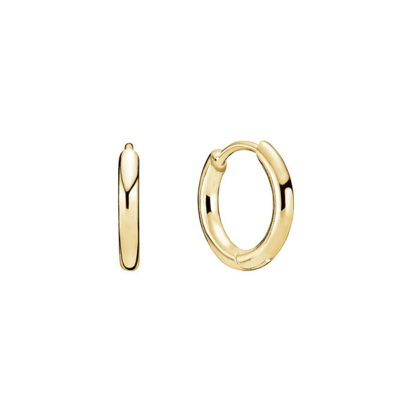 Lund Copenhagen Gold creole 8 karat, Ø8mm x 1,8 mm