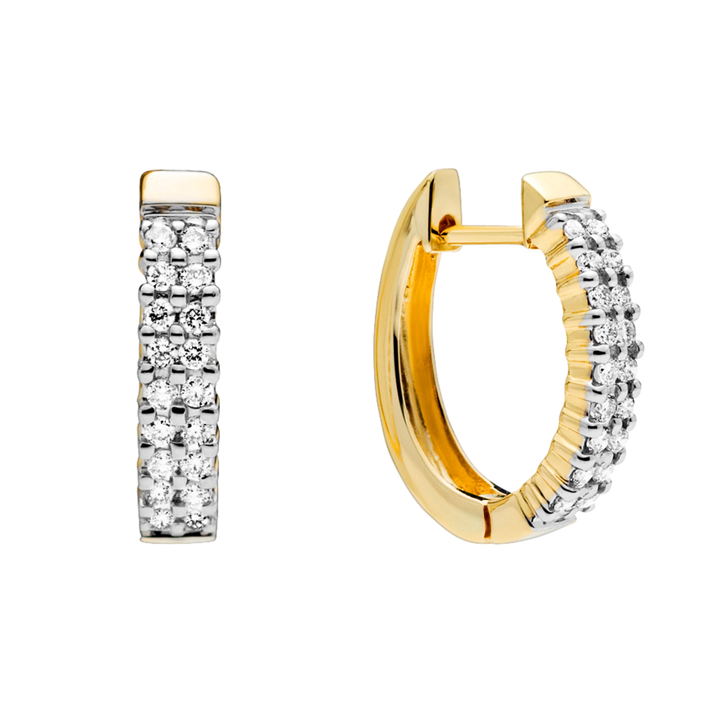 Diamant hoops