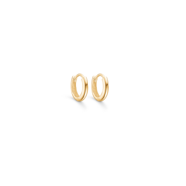 Guldringar 8 karat. 1,6 x 10 mm.