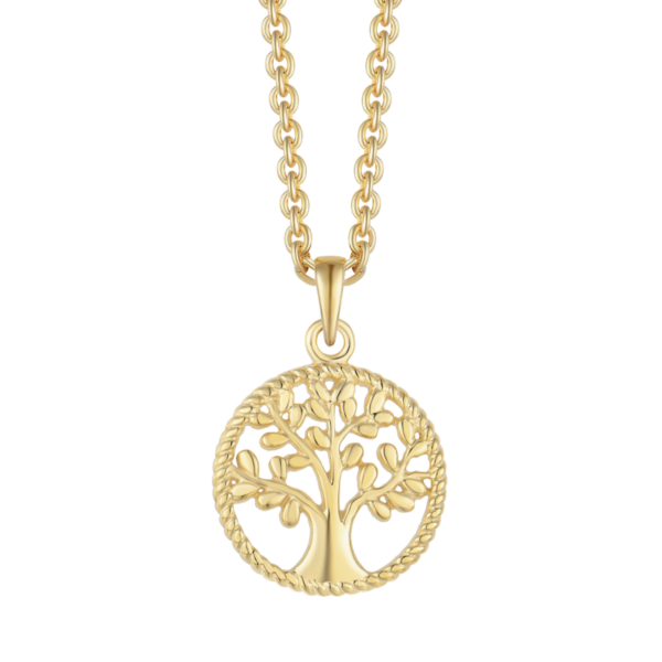 Tree of Life 8 karats guldhalsband