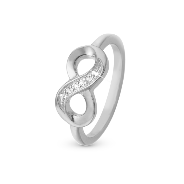 Christina silverring eternity / infinity motiv - Eternity