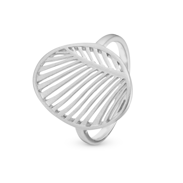 Christina silverring med palmmotiv - My Special Palm