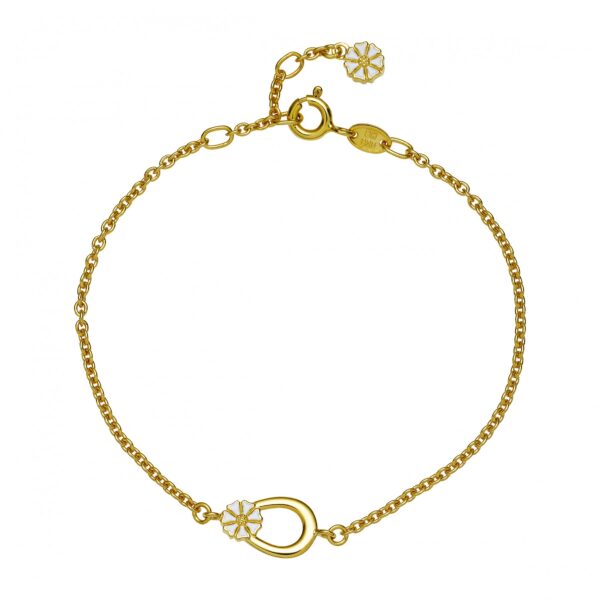 Lund Copenhagen Marguerit Armband drop 5mm fg 925