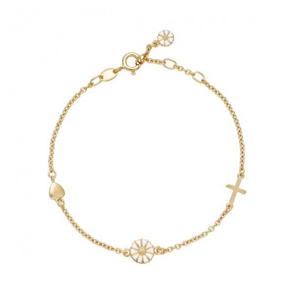 Lund Copenhagen Daisy armband THK 7,5mm fg. 925
