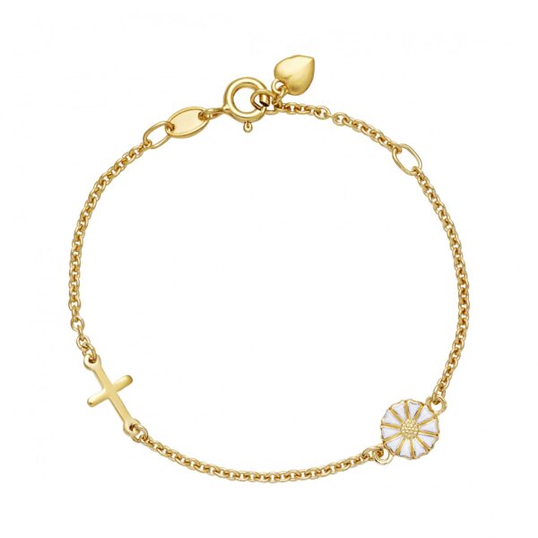 Lund Copenhagen Daisy armband THK 7,5mm fg.925