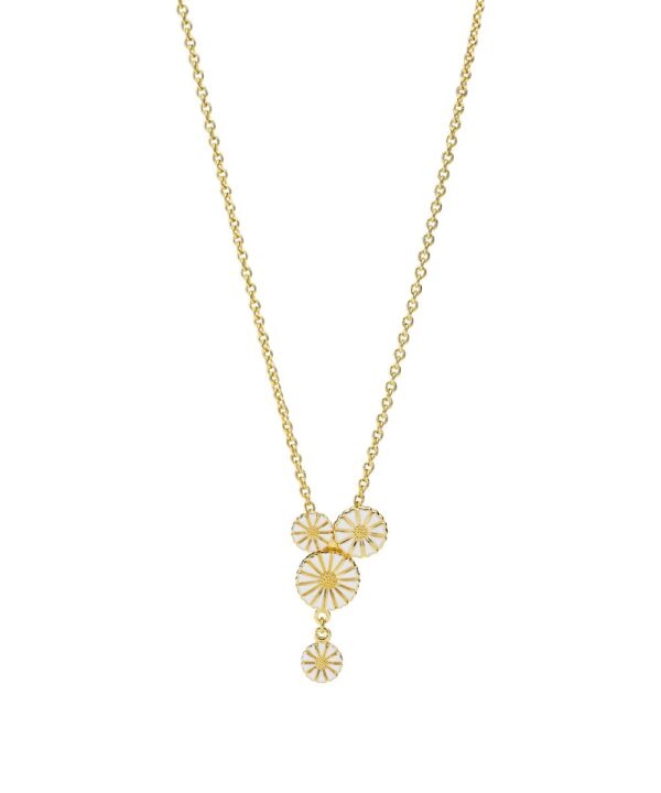 Lund Copenhagen Daisy Halsband fg. "bukett" em.925