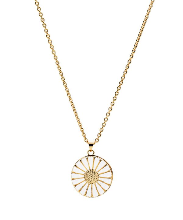 Lund Copenhagen Marguerit Halsband medaljong 45-48cm 925