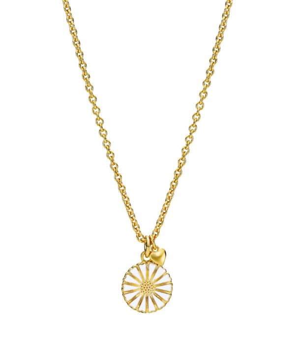 Lund Copenhagen Daisy Halsband 11mm + hj. t.ex. 925