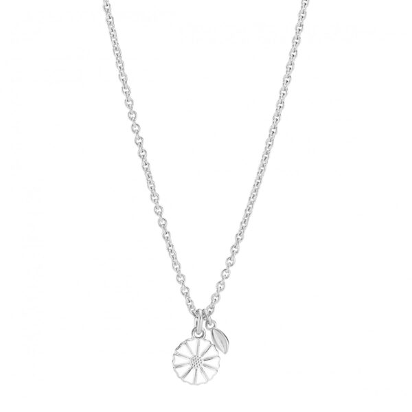 Lund Copenhagen Daisy Halsband 9mm med blad 925