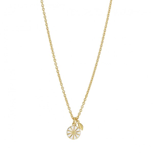 Lund Copenhagen Daisy Halsband 9mm med blad fg925