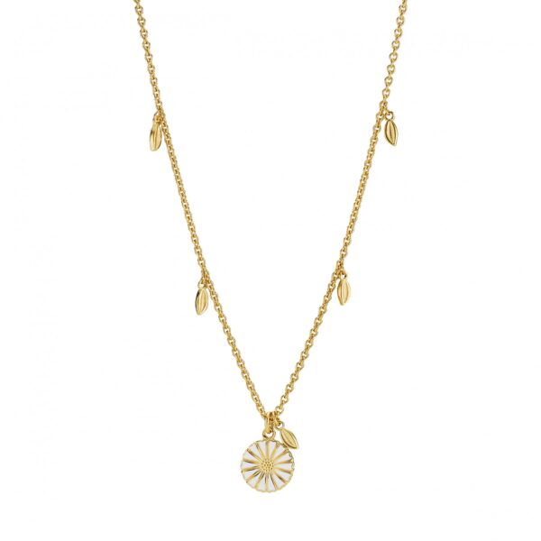 Lund Copenhagen Daisy Halsband 11m m/ blad fg925