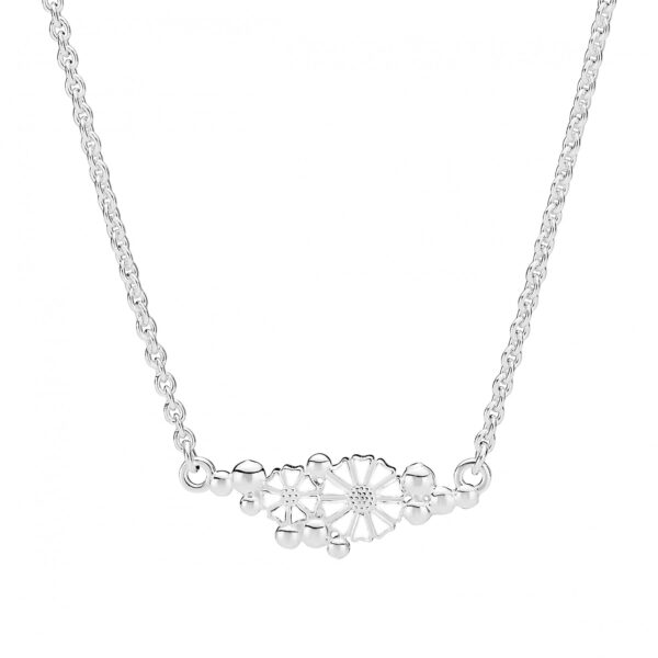 Lund Copenhagen - Daisy Halsband 1x5+1x7,5mm 925