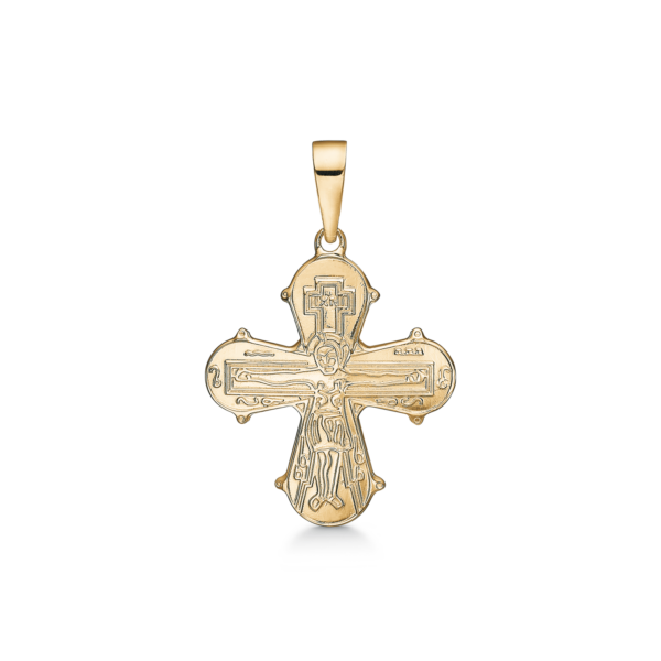 Dagmarkos hänge guldpläterat silver 16x18 mm.