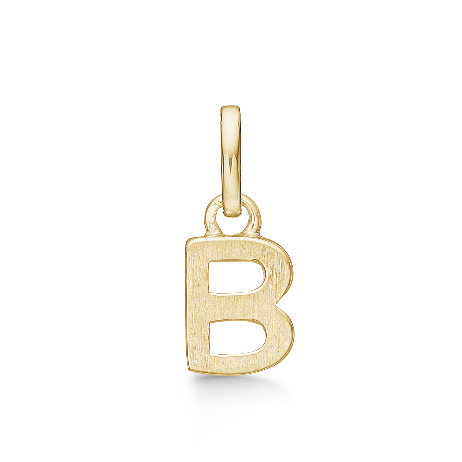 F14237B Bogstave vedhæng forgyldt B