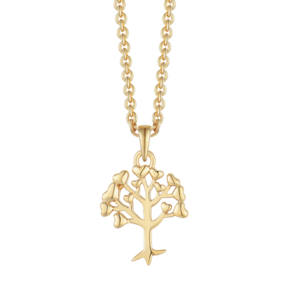 Tree of Life Silverpläterat halsband
