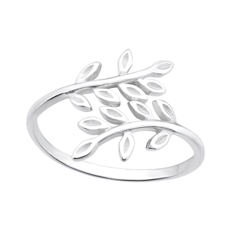 Forgrenet-soelv-ring