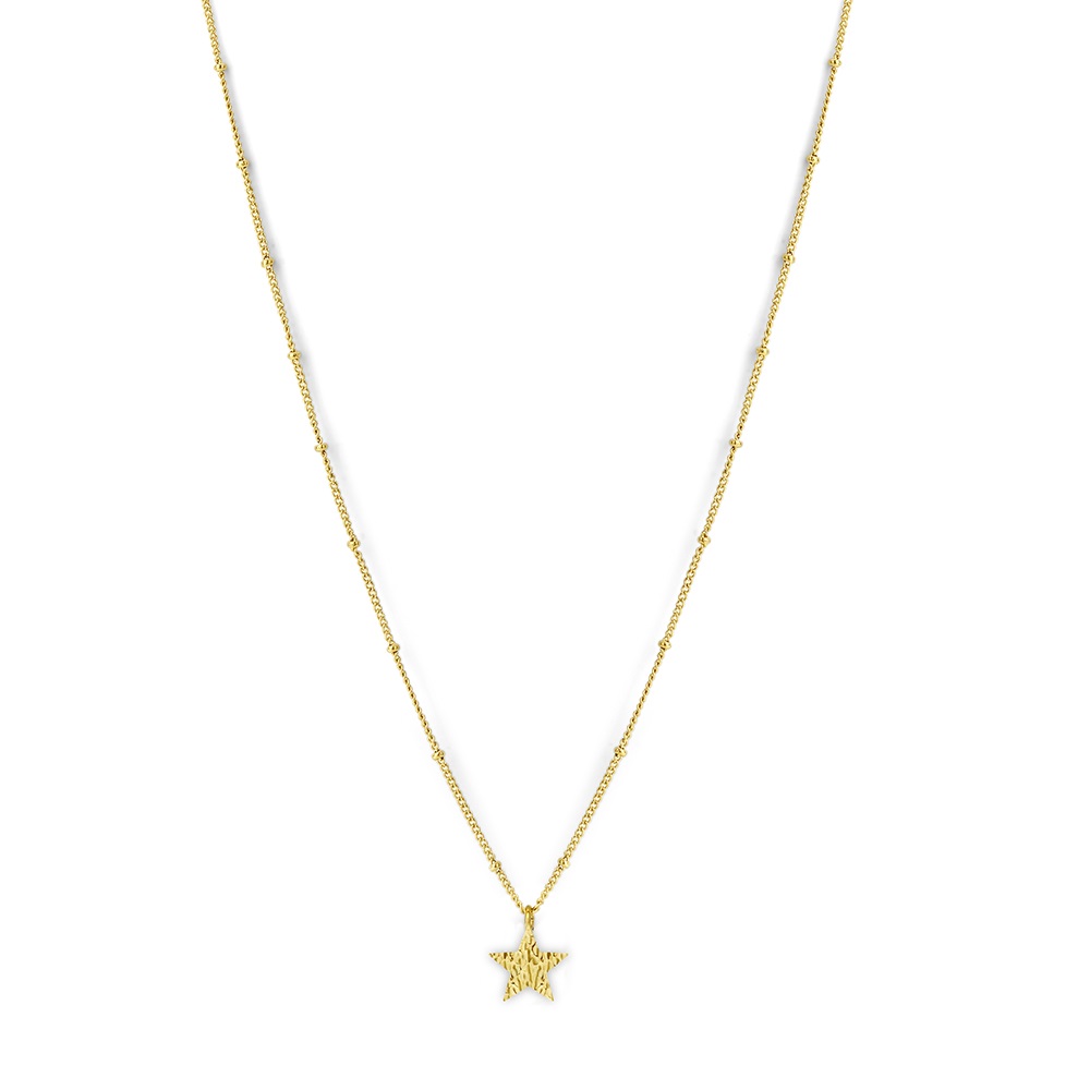 Forgyldt-stjerne-halskaede