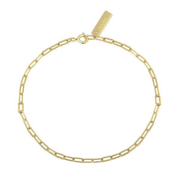 Nava Copenhagen kedjearmband - Cure Armband - Guldpläterad