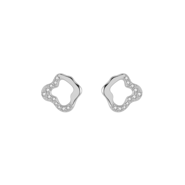 Nava Copenhagen - Vågen Örhängen - Silver