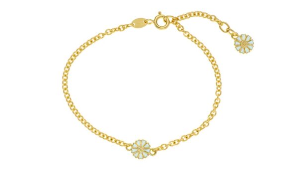 Lund Copenhagen Daisy Armband fg. duo 7,5 mm 925