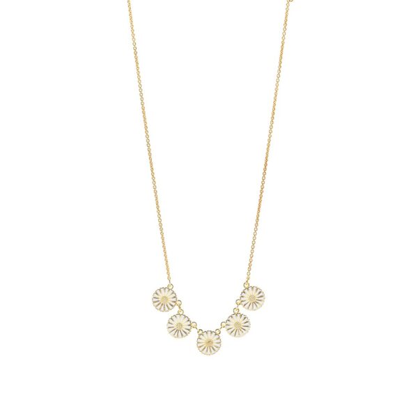 Lund Copenhagen Daisy Halsband fg. 11 mm 925