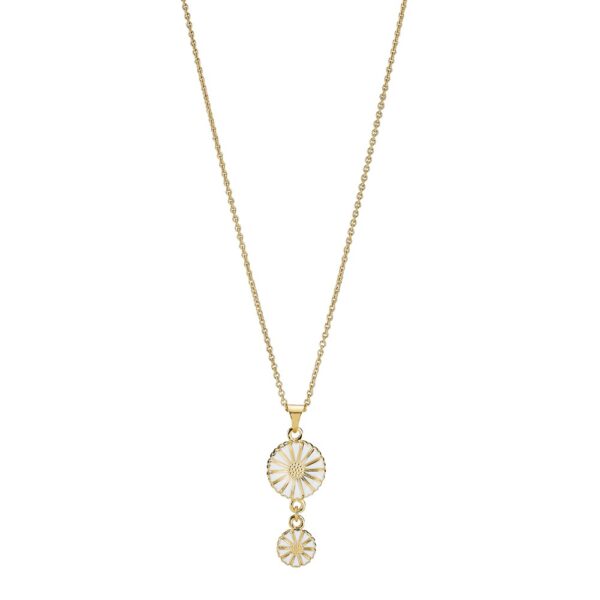 Lund Copenhagen Marguerite Halsband 11+7,5mm fg 925