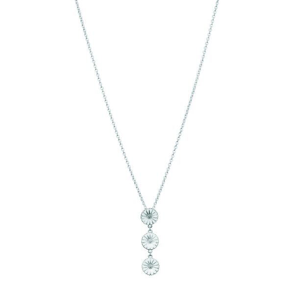 Lund Copenhagen Marguerite Halsband 11mm hv 925